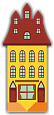 Фигура дом &quot;Малый&quot; 0,4*0,9м арт. Ф842