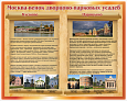 Обучающий стенд по истории Москва венок дворцово-парковых усадеб 1*0,85м арт. 3172