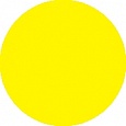 Наклейка &quot;Желтый круг&quot; 0,15*0,15м арт.1911