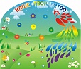Магнитный стенд для выставки рисунков ЖАРПТИЦА 1,4*1,2м арт. 4403