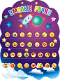 Полка для поделок настенная "КОСМОС" 0,6*0,8м арт. 5407
